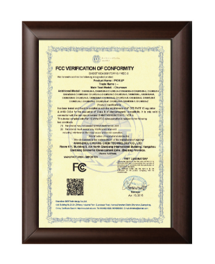产品FCC认证证书